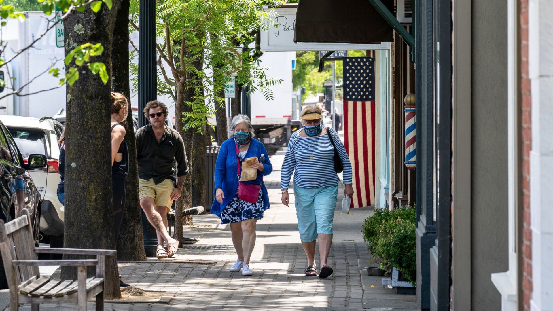 Downtown St. Helena on Friday, May 22